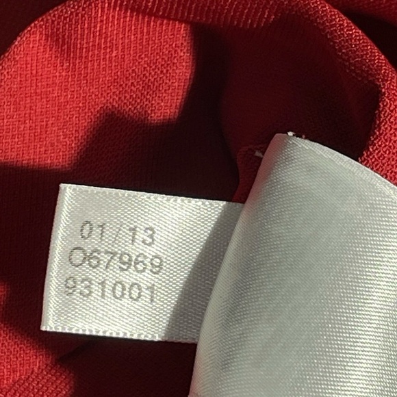 adidas Golf  Polo Shirt Men's Size X-Large Red Short Sleeves Top Casual EUC - Picture 9 of 9
